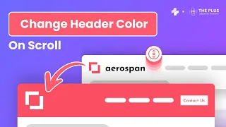 Elementor Sticky Header Change Colour on Scroll - No Code Required
