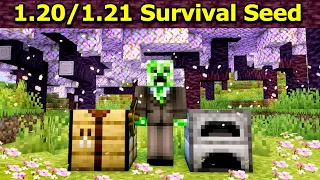 🔥[GOD SEED] The ACTUAL BEST Minecraft Survival Seed for 1.20.6 (Seeds Minecraft 1.20 Java)