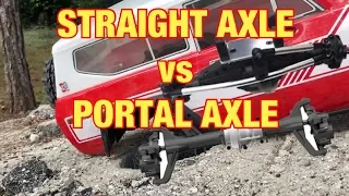 Straight Axle vs Portal Axle