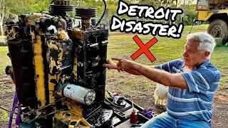 Detroit Diesel DISASTER - How Could this 8v71T 2 Stroke V8 Truck Engine be this BAD?