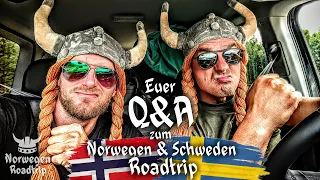 Das Q&A zum Norwegen & Schweden Roadtrip im Dachzelt