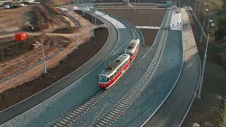 Nová tramvajová trať do Slivence