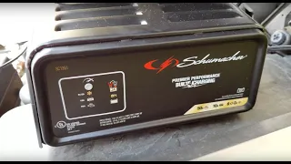 Schumacher SC1361 - Engine starter and smart charger for car battery