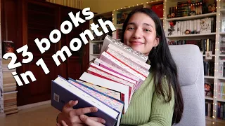 i read 23 books in december | monthly wrap up ✨