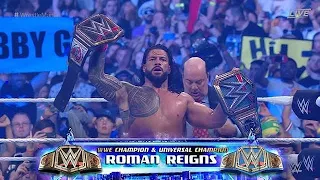 Wrestlemania 38| Roman Reigns vs Brock Lesnar |Champion vs Champion Match  Winner Take All Titles