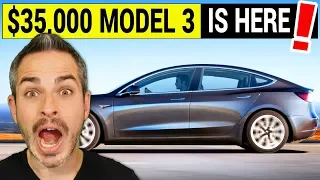 $35,000 Tesla Model 3 Standard Battery is HERE! For Real!