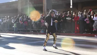 Michael Jackson Impersonator Wins Over Crowd at MLK Day Parade