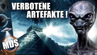 Verbotene Funde! Maya Artefakte aus prähistorischer Höhle zeigen UFOs und Aliens