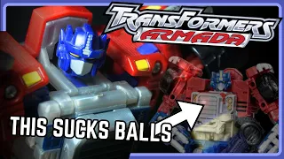 Legacy SUCKS, this is better. {Armada Deluxe Optimus Prime Review}