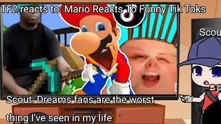 TF2 reacts to: Mario Reacts To Funny Tik Toks