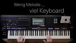 PSR/Tyros/Genos - Wenig Melodie .... viel Keyboard