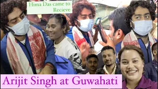 Arijit Singh reached Guwahati for Harmony Concert At ACA Stadium Barsapara🤘🏻🍾✌🏻