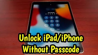 New Unlock iPad/iPhone Without Passcode | Unlock iPad Forgot Passcode Without Computer