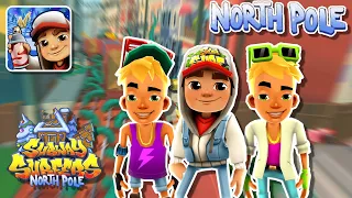 Subway Surfers: No Floor Challenge #2 On The North Pole Update 2023 - Unlocking Nick and Neon Outfit