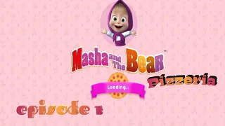 Masha and the Bear Pizzeria Game | Pizza Maker Game | episode 1