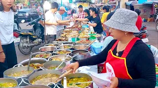 Food Tour in Siem Reap! Visit and Eat Various Cheap Street Food Around Krong Siem Reap, Cambodia