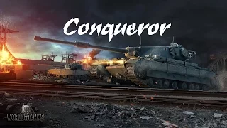 World of Tanks Replay - Conqueror, 10 kills, 7,1k dmg, (M) Ace Tanker