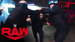 Kevin Owens is brutalized backstage by Rollins, Murphy & AOP: Raw, March 9, 2020