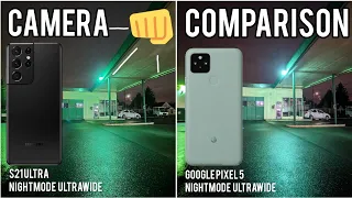 Samsung Galaxy S21 Ultra VS Google Pixel 5 Camera Comparison Battle