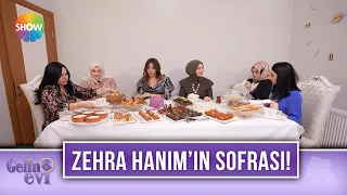 Zehra Hanım'ın el lezzeti ve renkli sofrası! | Gelin Evi 780. Bölüm