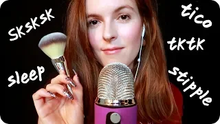 ASMR Stippling You ♥️ Lip Smacking Trigger Words (Sk, Tk, Sleepy, Tico...) BLUE YETI PRO