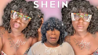 Shein Wig| Short Curly Summer Wig with Bags|Shein Wig Install