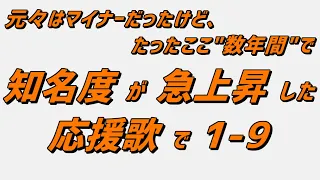 【MIDI】ここ数年で知名度が上がった応援歌で1-9