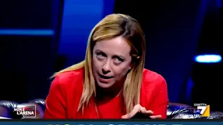 Giorgia Meloni: L’agenzia delle entrate potrebbe metter mani nei conti correnti italiani, vergogna!