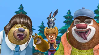 Boonie Bears 🐾Turn Your Head and Cough 🎬 Best episodes cartoon collection 🎬 Rumbles in the Jungle 🎉