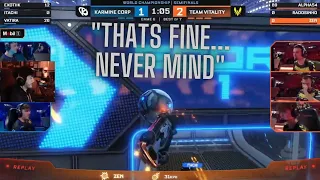 Squishy's Reaction to Zen's Crazy Pre Flip Shot