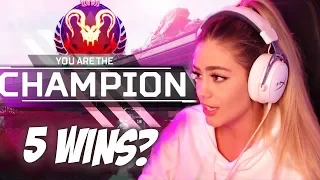 5 APEX PREDATOR WINS IN ONE VIDEO! | Apex Legends Ranked Highlights