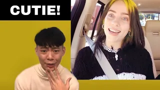 Billie Eilish Carpool Karaoke (with James Corden) |REACTION/REVIEW|