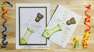 Celebrate With a Wish by Jo Rice - A Lavinia Stamps Tutorial
