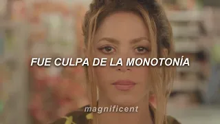 Shakira, Ozuna - Monotonía (Letra/Lyrics) Fue culpa de la monotonía