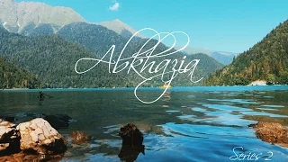 Абхазия-VLOG/2 (Рица,Гегский водопад,Голубое озеро)