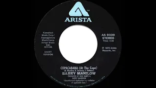 1978 HITS ARCHIVE: Copacabana (At The Copa) - Barry Manilow (stereo 45 single version)