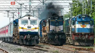 Fastest Diesel Action | Gujarat - Delhi Corridor | ALCo + EMD Compilation