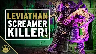 Painting the Warhammer 40K Leviathan Screamer Killer!