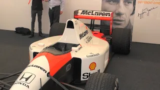 Ayrton Senna's 1991 F1 McLaren MP4/6  V12 N.A Sound