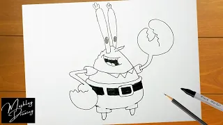 How to Draw Mr. Krabs from SpongeBob SquarePants