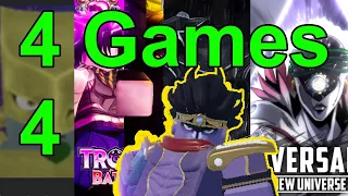 Winning With Star Platinum in 4 Different Games!