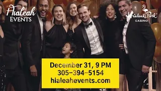 New Year's Eve Dinner & Party in a Luxurious Ballroom at Hialeah Park