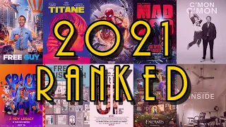 Every Movie I saw in 2021 Ranked