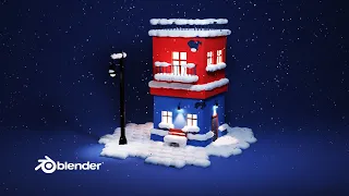 Looped Snow Animation in Blender (Tutorial)