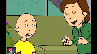 Caillou Gets Grounded on Christmas Day (2014 Video)