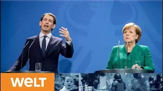 Deutsch-österreichisches Verhältnis: So wollen Merkel und Kurz zukünftig zusammenarbeiten