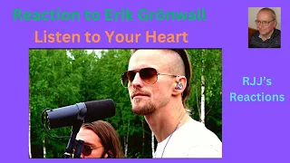 Reaction to Erik Gronwall - Listen to Your Heart (Backyard sessions - Roxette cover)