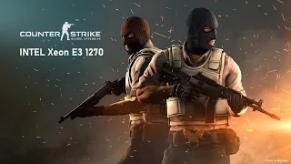 Counter-Strike Global Offensive (Benchmark & Gameplay). FPS Test INTEL Xeon E3 1270 (Core i7 2600)