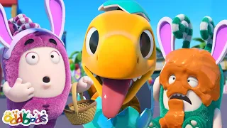Dinosaur Egg Hunt! Oddbods Easter Special | Magic Stories and Adventures for Kids | Moonbug Kids