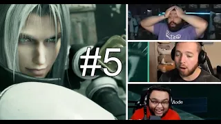 Streamers Reacting to Sephiroth's Theme and Final Boss #5 - Final Fantasy VII Remake